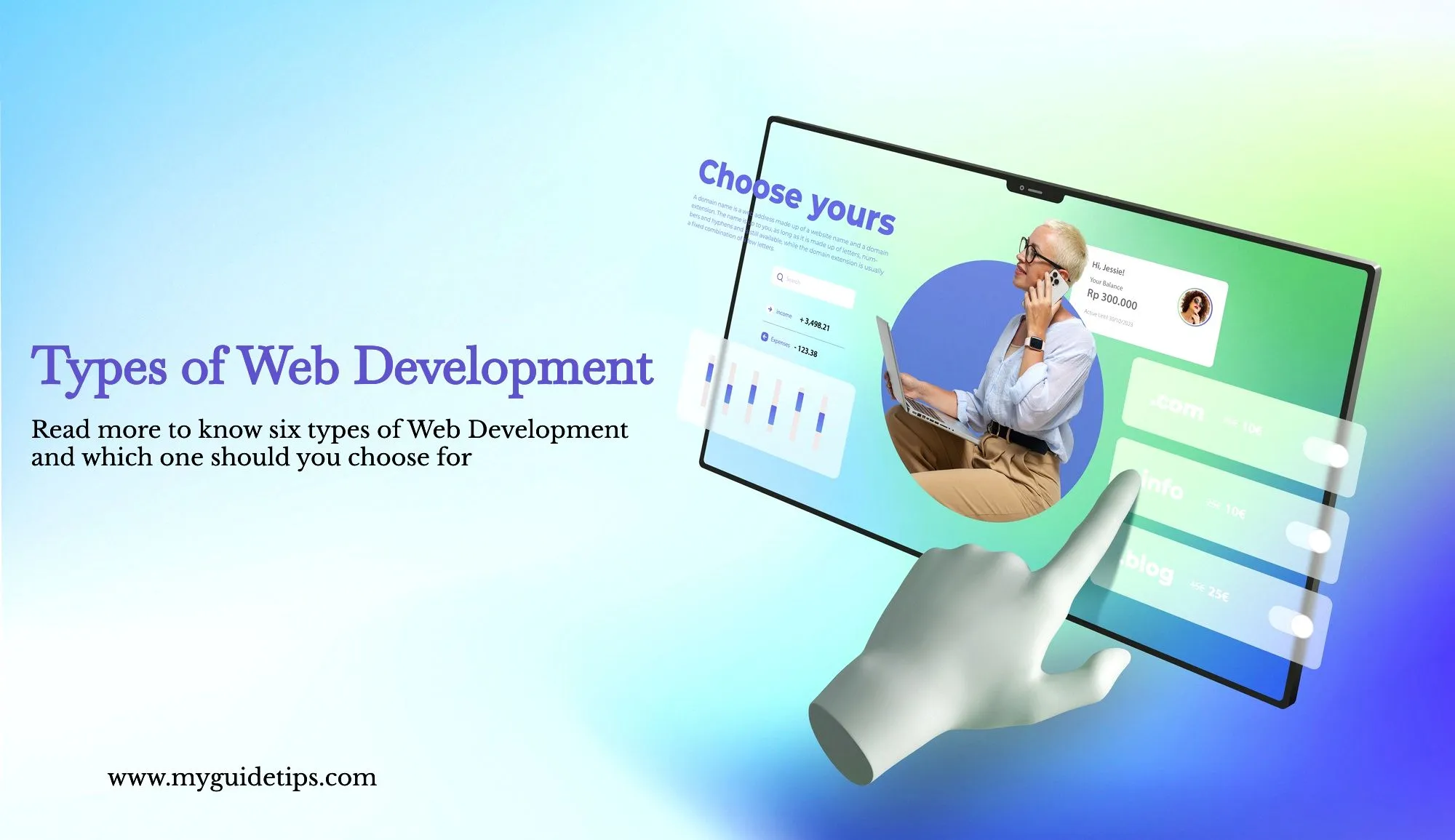 types of web development